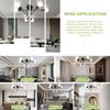 Canmeijia Modern Chandelier Nordic Decor Lamp Celing Light 6 Head Pendant Lights Hanging Light For Living Dining Room