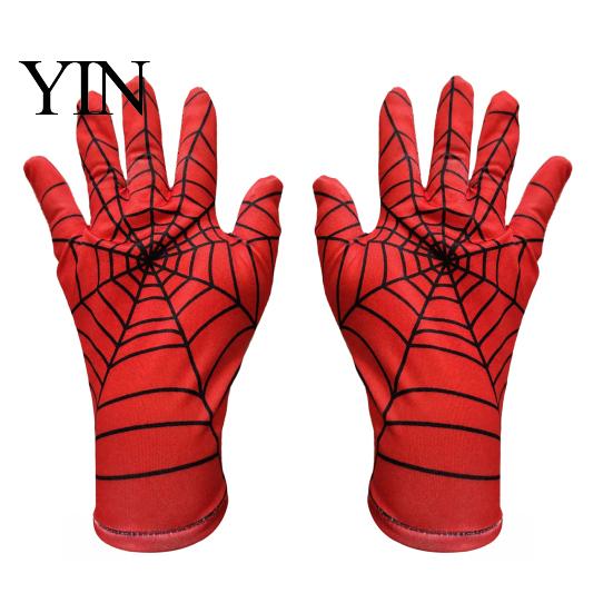 Superhero Role Play Mask Spider Balaclava Mask, Full Face Cosplay Headpiece for Adults Kids, Realistic Movie Web Hood Breathable Costume with