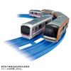 TAKARA TOMY Plarail Tokyo Metro Hanzomon Line 08 Series Yurakucho Line 10000 Series Double Set Train Toy Ages & Line/Fukutoshin 3+