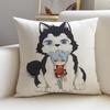 Dynamic KKuroko No BasketS Cushion Cover Breathable and skinfriendly linen pillowcase square removable and washable cushion
