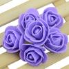 50 dona/lot Mini PE ko'pikli atirgul guli boshi Sun'iy atirgul gullari Qo'lda yasalgan DIY