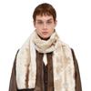 Velsey Fake Fur Tie-Dye Muffler [BROWN]