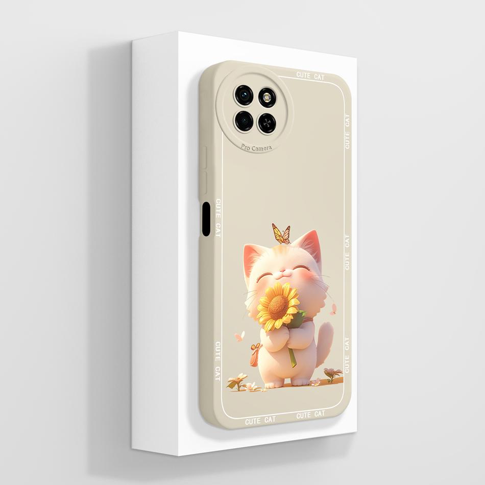 Чехол для телефона itel S23 Plus Милый Креативный Полная Защита Funda Для itel S 23 Plus Мягкий Жидкий Силикон Легкий Корпус Capa