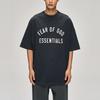 Fear of God Essentials Футболка с коротким рукавом 90-х Винтажная Черная Мужские Топы 125AS254481F