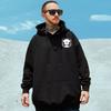 Men Oversized Pullover Hoodie Fashion Loose American Street Style Angry Panda Print Long Sleeve Couple Clothes