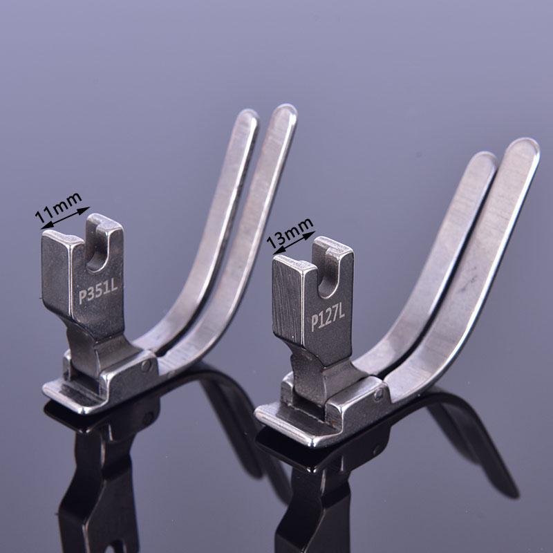 Лапка для прижима хлопка для швейной машины с плоской головкой, цельнометаллическая лапка для прижима хлопкового одеяла