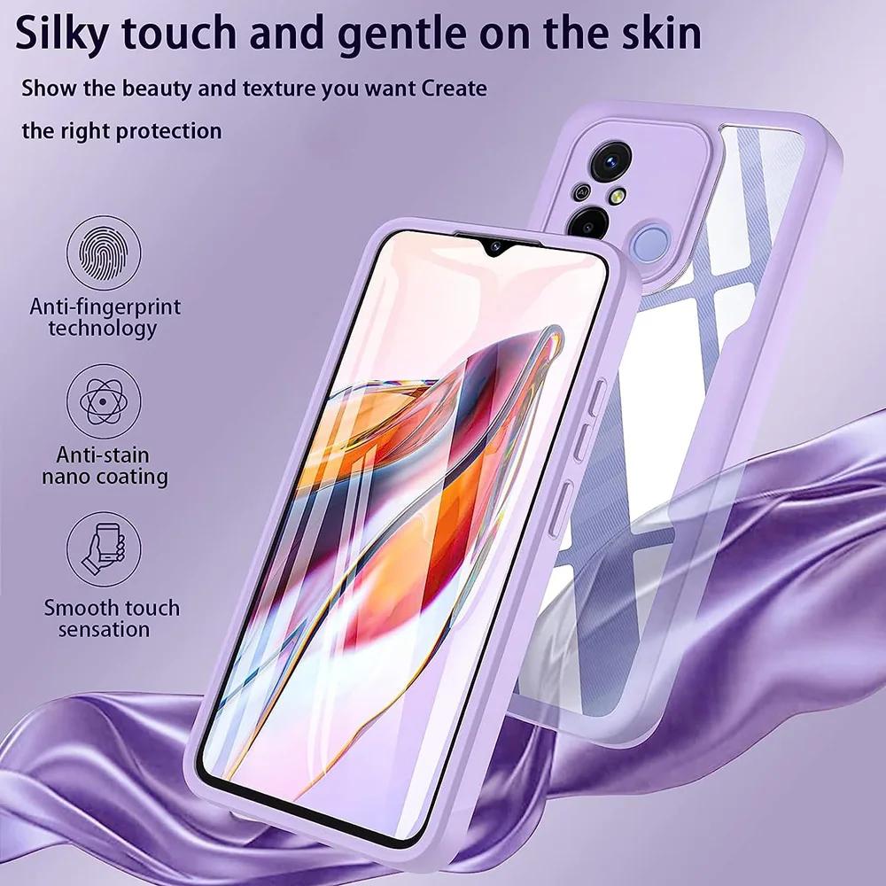 Противоударный чехол с полной защитой для iPhone 15 14 13 Pro Max Samsung Galaxy S23 FE S24 Ultra A14 A34 A54 Redmi Note 12s 11 10 12C 10C Poco F5 X5 Pro 5G