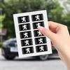 10pcs Car Styling 3D Emblem Epoxy Decoration Stickers For Peugeot 207 307 3008 2008 308 407 408 508 301 208 RCZ Car Accessories