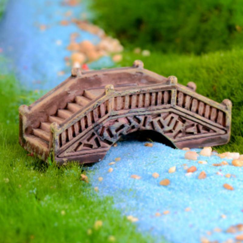 DIY имитация каменного моста Мини-поделка Сказочный сад Террариум Аксессуары Ландшафтное украшение