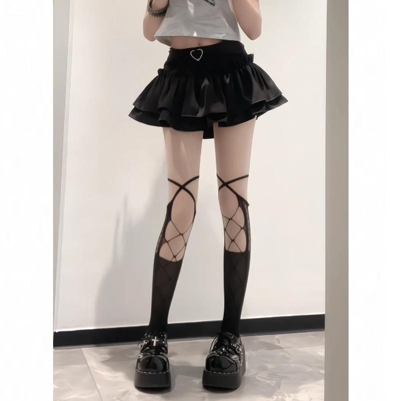 Юбка мини Kawaii женская летняя Лолита Y2k с высокой талией милая короткая юбка для девочек корейские черные розовые юбки А-силуэта