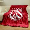 "1.FC Nürnberg Logo Blanket" for all seasons blanket lunch break throw gift