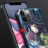 Case For Apple Iphone 11 13 12 Mini 14 Pro Max Xr 7 8 +Se 2020 Xs 6 6s Plus 5 5s Black Silicone Phone Cover Anime Giyuu Tomioka