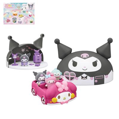 Bandai Маленький Томо Персонажи Sanrio Дом Куроми и Машина Мелоди Специальная Цветовая Версия. (Бонус: В комплекте наклейка) Персонажи Санрио