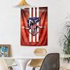 Atletico Madrid Wall Decor Tapestry Art For Pet Memorial Birthdaywedding Party Backdrop Family Gift