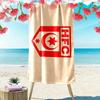 Hallescher FC Print Beach Towel, Large Soft Quick Dry Towel for Beach Camping Swimming