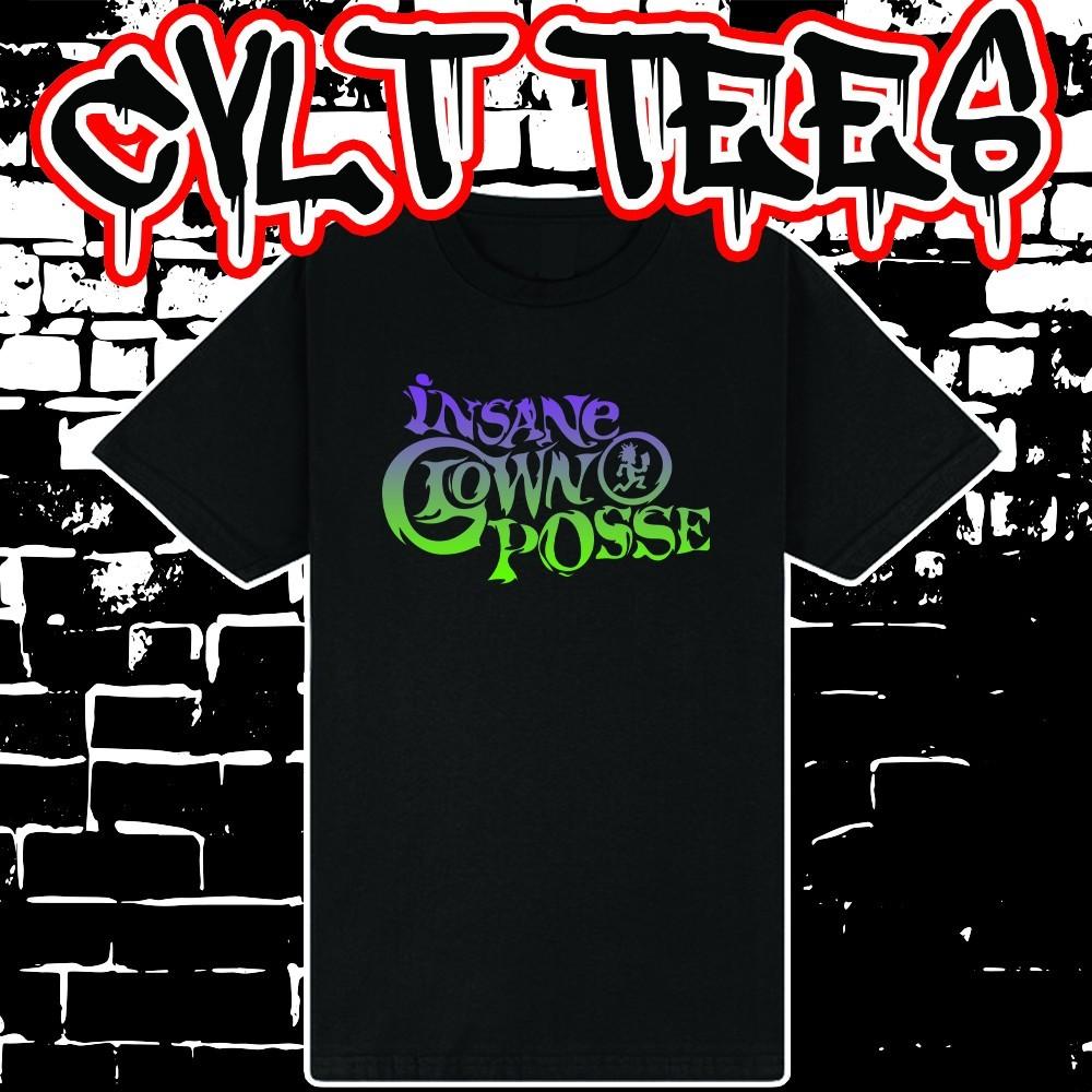 Футболка в стиле Juggalo с логотипом Insane Clown Posse ~ 100% Хлопок, Унисекс