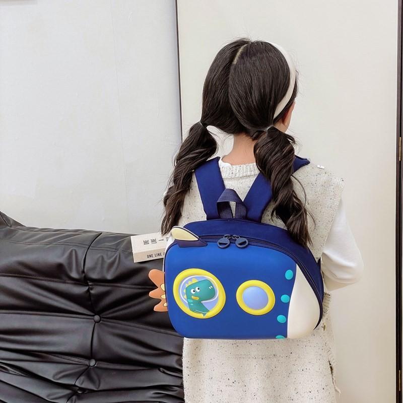 Backpack Airplane Kids School Nylon Bag Cartoon Kindergarten Waterproof Gift Kid