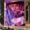 Wall Hanging Tapestry,Lady Gaga Printed Fabric Backdrop For Dorm Room Party Decoration