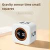 Таймер продуктивности Куб продуктивности Таймер Датчик гравитации Светодиодный дисплей 4 Предустановленных времени Детский тайм-менеджмент Кухонный таймер обратного отсчета