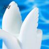 Multi-pose Goose Statue 6 Pcs Mini Figurine Tiny Resin Small Cute Animal Miniature Waterfowl Decor Figures for DIY Crafts Cake Topper Micro Landscape