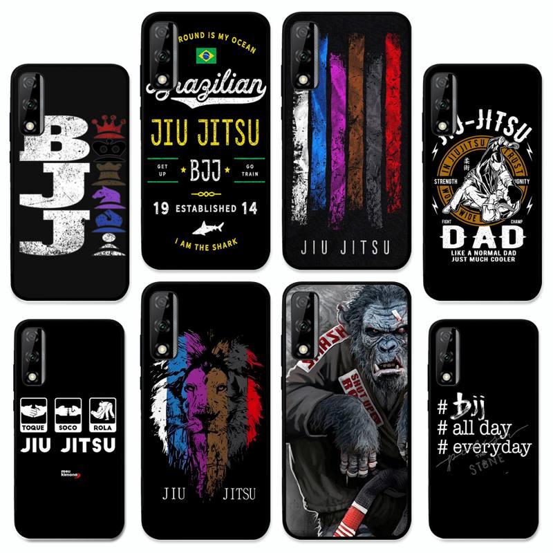 Чехол для телефона BJJ с бразильским джиу-джитсу для Huawei Y9 Y8 Y6 Prime Y7 Pro Y8s Y5 Mate 20 Pro 10 lite