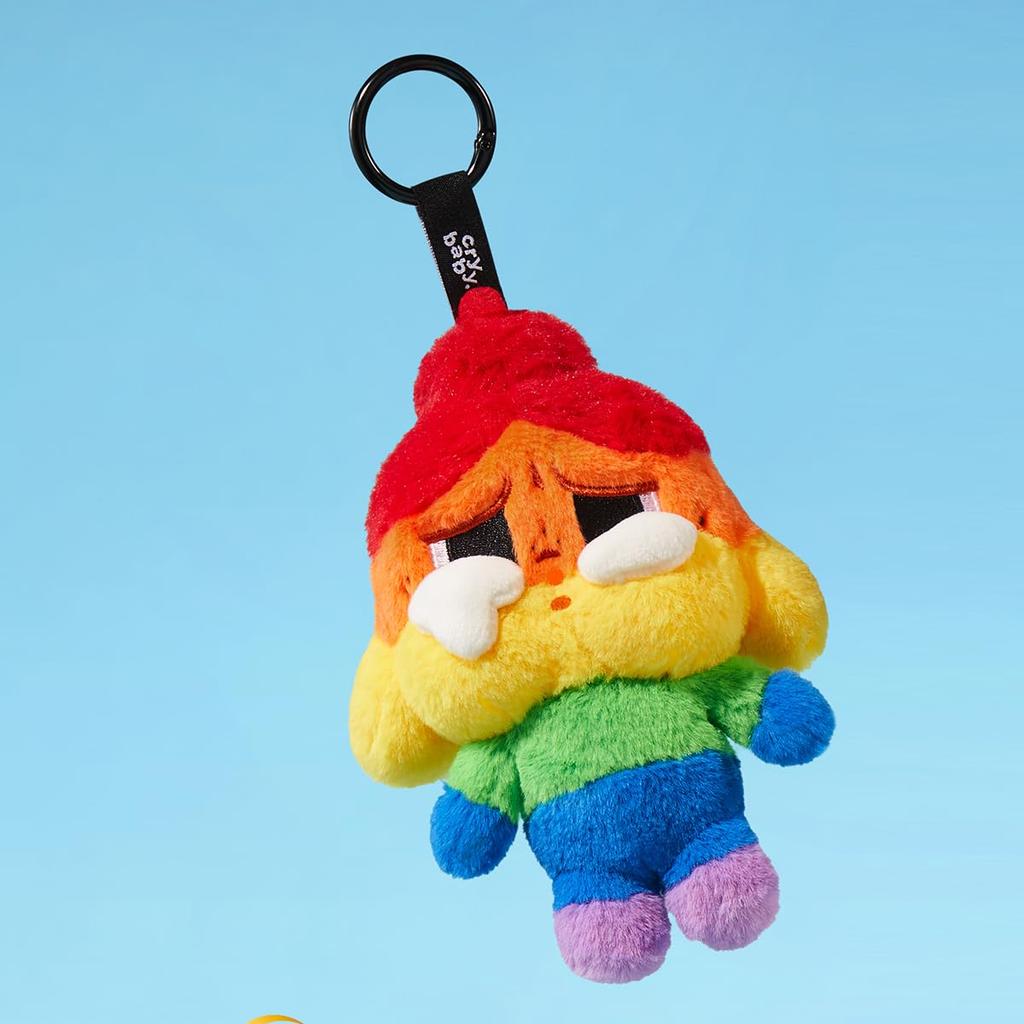 CRYBABY CHEER Плюшевая игрушка Pop Mart Blind Box Пластик Премиум ПВХ Мягкая Оригинальный Подарок на День Рождения [POP MART] ВВЕРХ, МАЛЫШ! Подвеска, Гашапон, Фигурка, Модель, Игрушка,