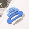 3Pcs Matte Hair Claws Large Hair Barrettes Useful Flat Hair Clips  Women