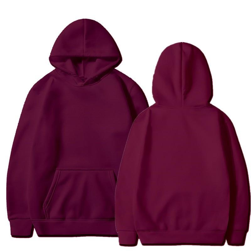 Unisex Hooded Sweatshirt Casual Oversized Pullover Lightweight Fall Hoodie Teens Adults