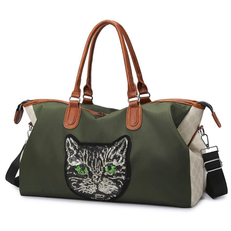 Большая вместительная дорожная сумка для женщин, спортивная сумка для йоги и фитнеса, студенческая сумка-органайзер на одно плечо, дорожная сумка для коротких поездок