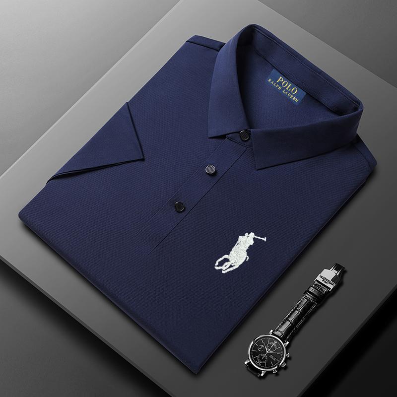 Polo Ralph Lauren 2025 Лето Новая Цветная Вышивка Пони Бизнес Поло для Отдыха