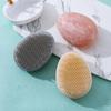 Scalp Massage Egg Shaped Comb Marble Anti-static Comb Small Portable Hair Styling Comb Professional Salon Hair Care Travel Comb