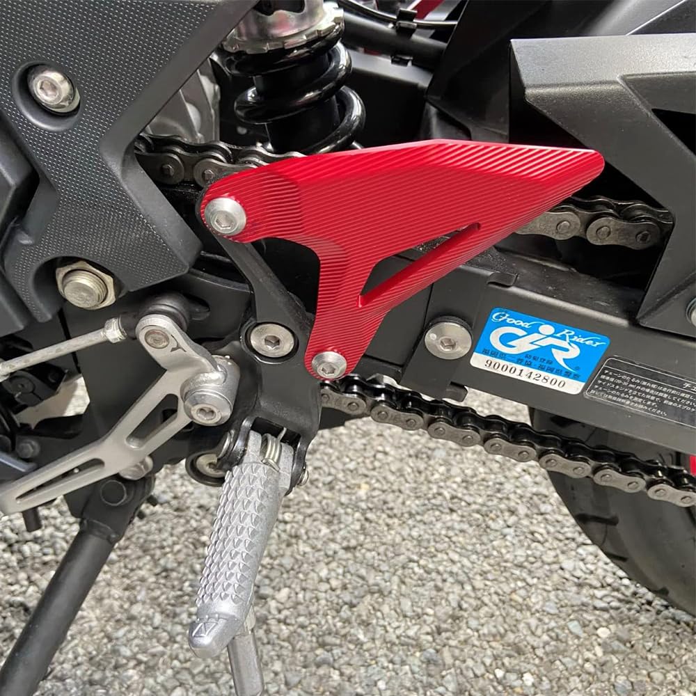 Защитная накладка на пятку мотоцикла - Совместимые модели: Kawasaki Ninja 400 Z400 2018-2023 (Левый и правый набор) (черный)