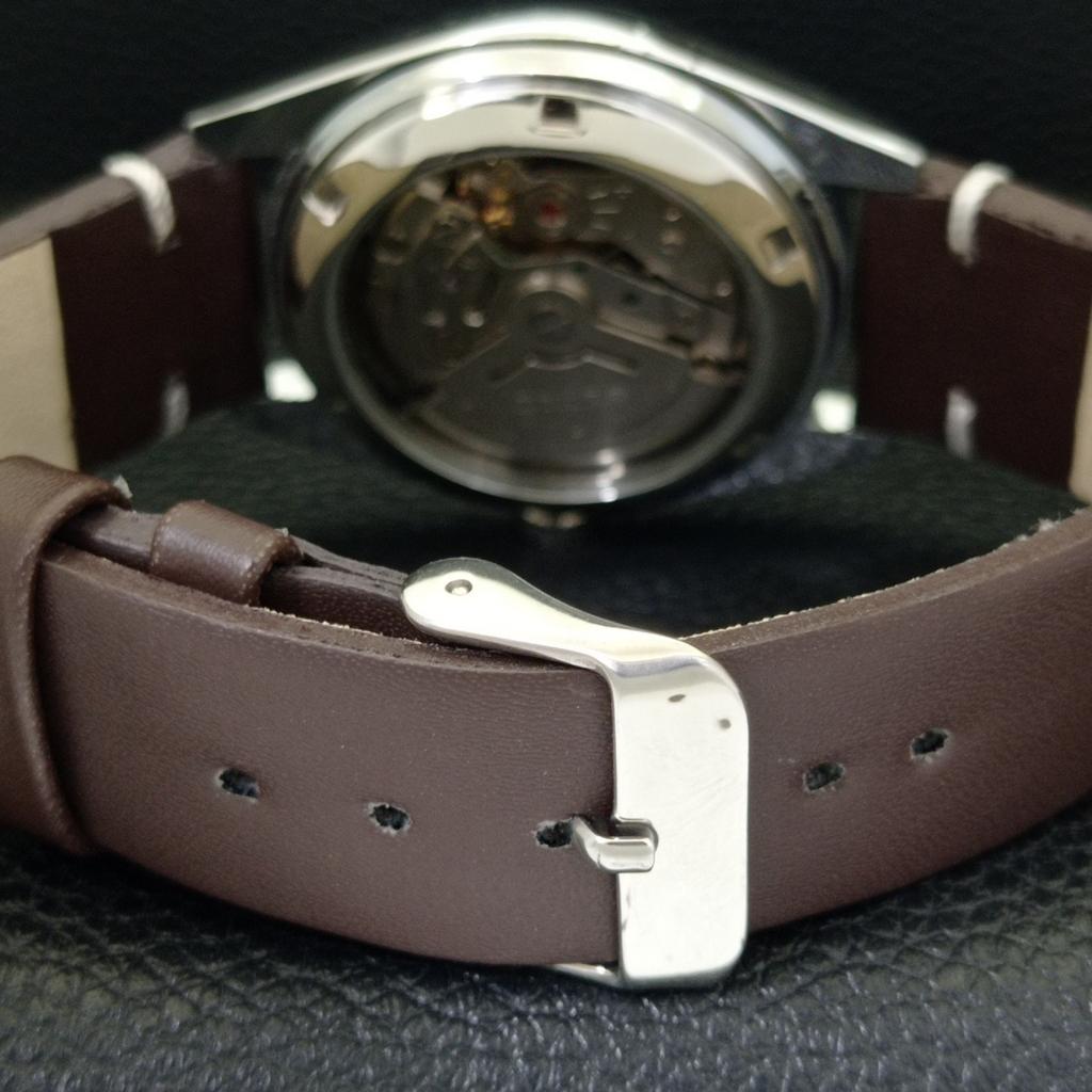 JAPAN VINTAGE REFURBISHED SEIKO 5 AUTOMATIC 6309A MENS RED DIAL WATCH a441261-4 Sk-a441261