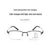 Унисекс Прогрессивные фотохромные очки для чтения в полной оправе с защитой от синего света для зрения вдаль и вблизи