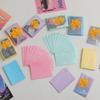 20pcs/pack Love Heart Colored Kpop Toploader 61mm*91mm Card Photocard Sleeves Idol Photo Cards Protective Storage Bag