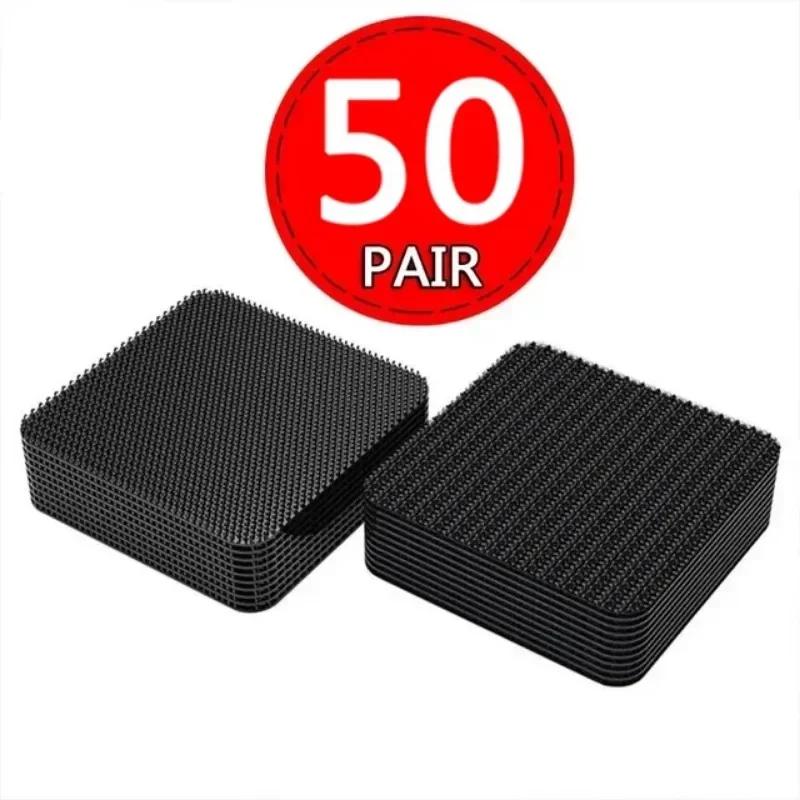 Car Double Faced Fixing Stickers for Carpet Pad Dashboard Mat High Adhesive Fixed Patch Floor Mats Anti Skid Grip Tape Sticker