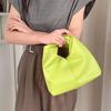 Solid Color Armpit Bag Large Capacity Dumpling Bag Stylish Tote Bag All-match