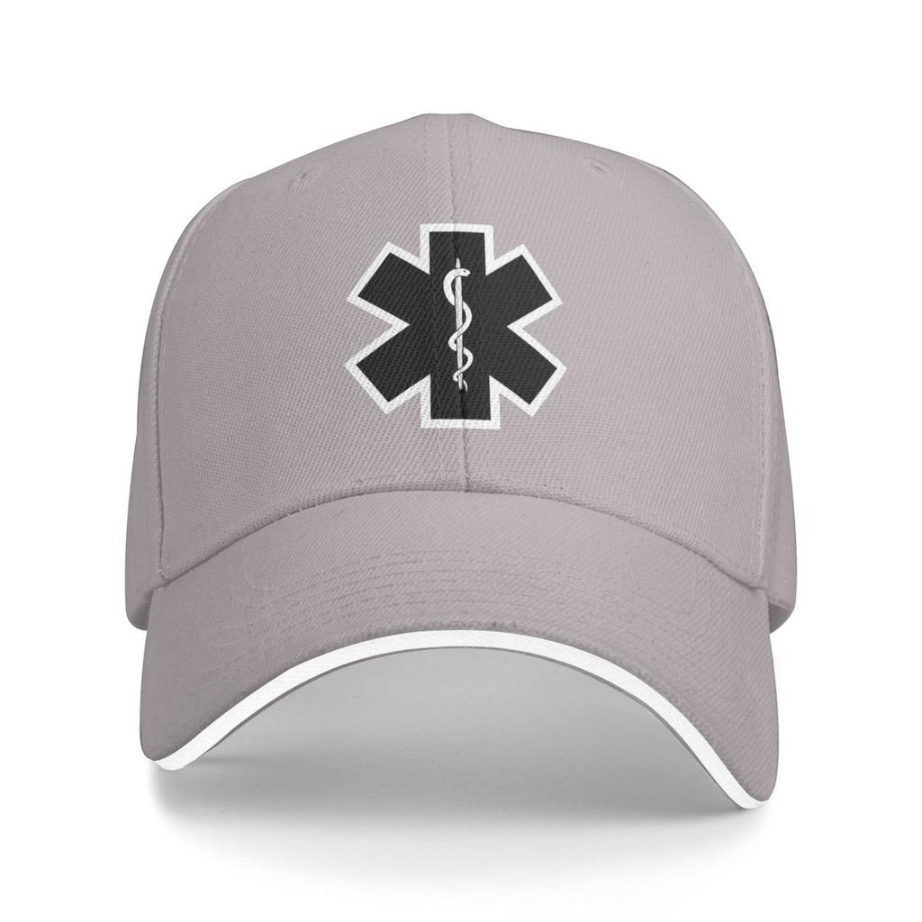 Unisex Baseball Hats EMT Star Of Life Emergency Medical Outdoor Streetwear Summer Sports Baseball Caps Hiphop Cap Casquette Hats