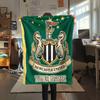 Custom Name Newcastle United2 Flannel Blanket, High quality Comfortable for All Seasons, Home Decor, Warmth and Comfort