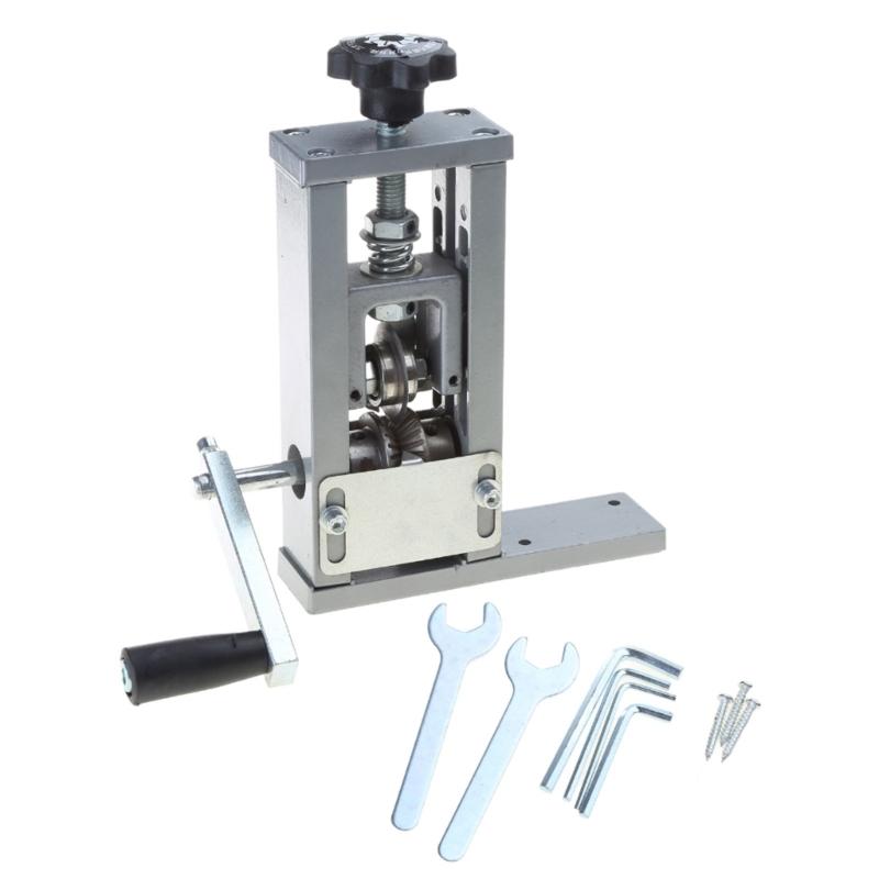 Эффективная машина для зачистки кабеля. Быстрый и простой инструмент для зачистки проводов. Ручной инструмент и электрическая дрель для зачистки проводов.