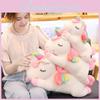 Adorable Unicorn Stuff Toy Soft Plush Doll Cushion Perfect Kids Birthday Gift