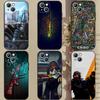 Игровой чехол CS Clear GO для телефона Чехол для телефона Для Apple iPhone 15,14,13,12,11,XS,XR,X,8,7,Pro,Max,Plus,mini Силиконовый Черный Чехол