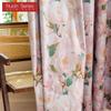 1 шт. Серия Nuan Стиль Французская Деревня Блэкаут Шторы Розовый Принт Камелии Шторы для Спальни Гостиной Балконного Окна для Домашнего Декора