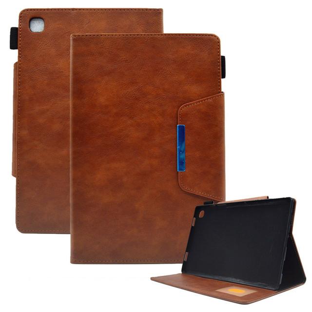Чехол для планшета Samsung Tab A8 SM X200 X205 10 5 дюймов, чехол SMX200, кожаный чехол для планшета Business Folio с магнитной оболочкой для Galaxy Tab A8, чехол