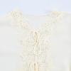   European and American Style New Women's Fashion Trendy Patchwork Lace Shirt 5919217 712