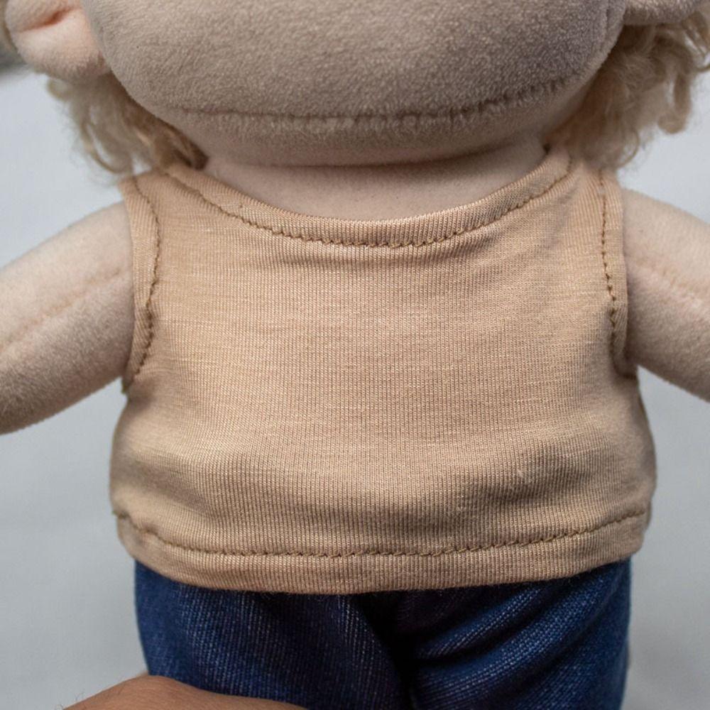 Одежда для кукол своими руками 10 см безрукавка футболка подарочная кукольный жилет хлопковая мягкая кукла