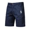 Polo Ralph Lauren Summer Pony Embroidered Cotton Solid Color Shorts for Men High Quality Casual Business Social Elastic Waist Beach Shorts