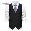 Уютный мужской деловой костюм, жилет, повседневный жилет, облегающий жилет, жилет