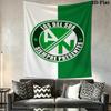 Atlético Nacional Wall Tapestry Aesthetic Wall Hanging Printed Fabric Blanket Decorative Tapestries for Bedroom Living Room Home Decor