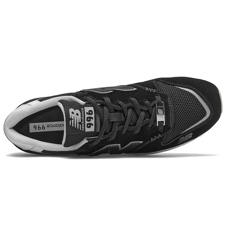 New Balance 996 Черные кроссовки унисекс Серые CM996CPC
